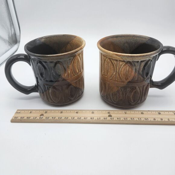 Pottery Craft Robert Maxwell Mugs Compton CA Ackerman Era Sherrill Broudy Style - Picture 5 of 9